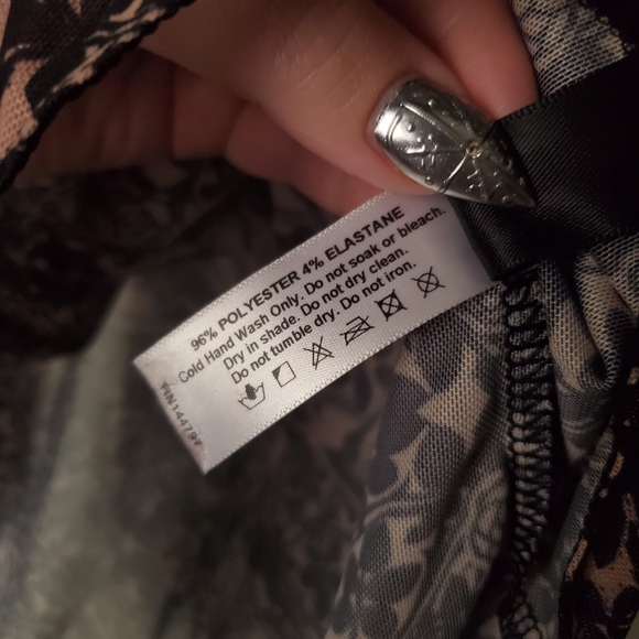 Blackmilk - Black Sacrifice Beige Sheer High Neck Longsleeve Bodysuit - Limited - Picture 15 of 15